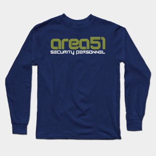 Area 51 Security Personnel Long Sleeve T-Shirt